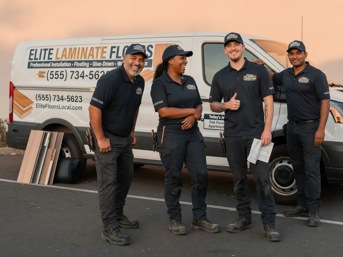 Laminate flooring installation company in Hudson, ME